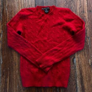 Ralph Lauren Cashmere cable sweater